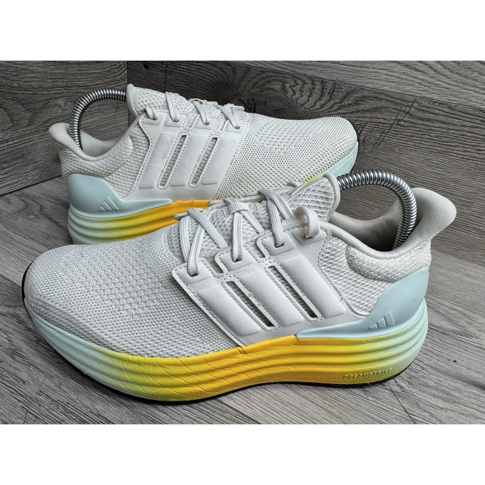adidas Women's Ultra Dreamstrike Off White Yellow Shoes sneakers Womens 7.5